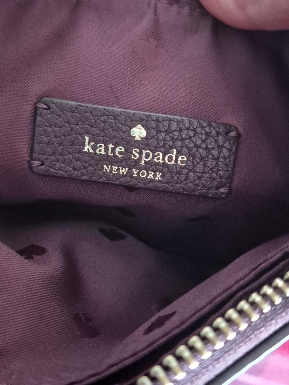NEW Kate Spade Leila Plaid Triple Gusset Crossbody Bag - Picture 8 of 11